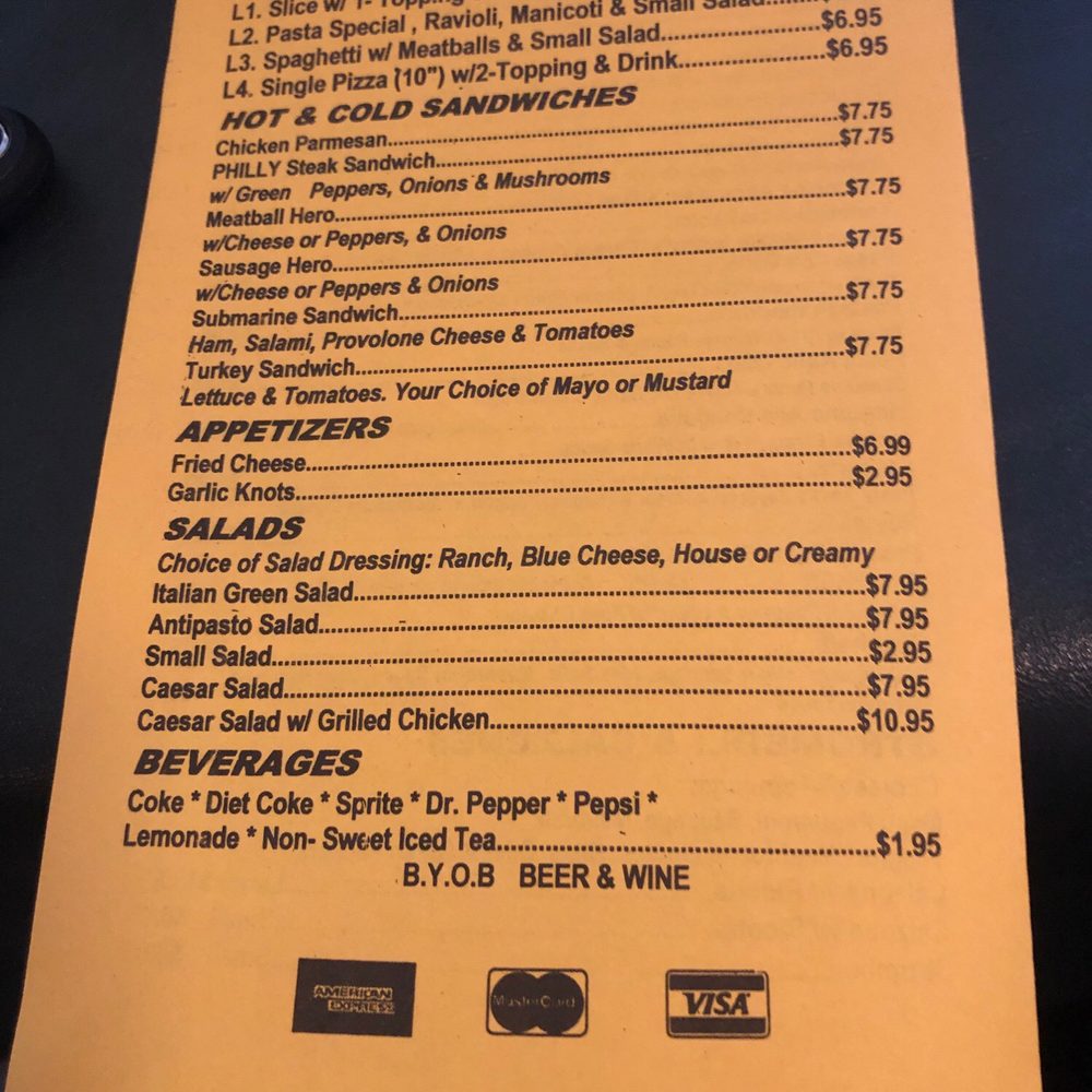 Gino's Pizza and Spaghetti - Takeout menu - Pizza Near Me - Coppell, Texas