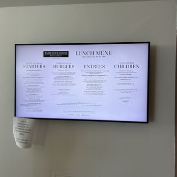 Table Rock House Restaurant - Lunch menu - American Near Me - Niagara Falls, Ontario Table Rock House Restaurant - Lunch menu - American Near Me - Niagara Falls, Ontario