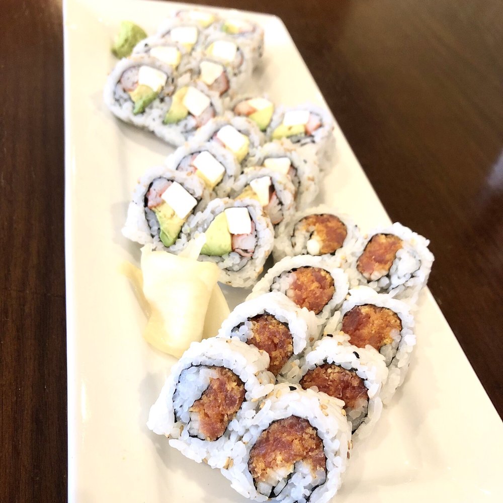 Fuji Express - Spicy Tuna Roll and Philadelphia Roll - Japanese Near Me - Stockbridge, Georgia Fuji Express - Spicy Tuna Roll and Philadelphia Roll - Japanese Near Me - Stockbridge, Georgia