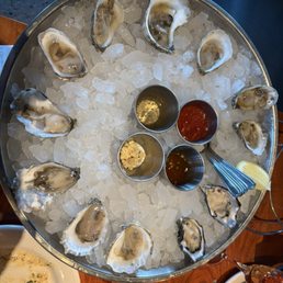 6 different oyster selections. 6 different oyster selections.