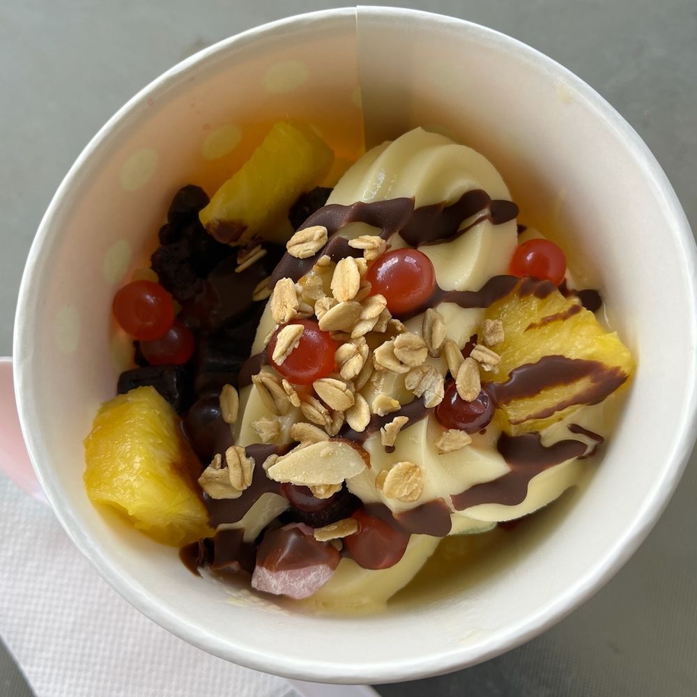 Twisted Tulip Frozen Yogurt - Pineapple sherbet with fruity toppings. - Ice Cream & Frozen Yogurt Near Me - Ripon, California Twisted Tulip Frozen Yogurt - Pineapple sherbet with fruity toppings. - Ice Cream & Frozen Yogurt Near Me - Ripon, California