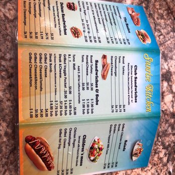 Peter's Sunrise Restaurant - the menu for the restaurant - Breakfast & Brunch Near Me - Everett, Massachusetts