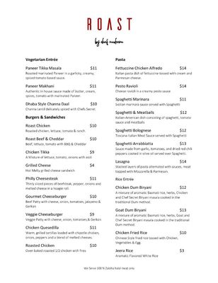 Menu photo 5 Roast Pompano Beach, FL Menu photo 5 Roast Pompano Beach, FL