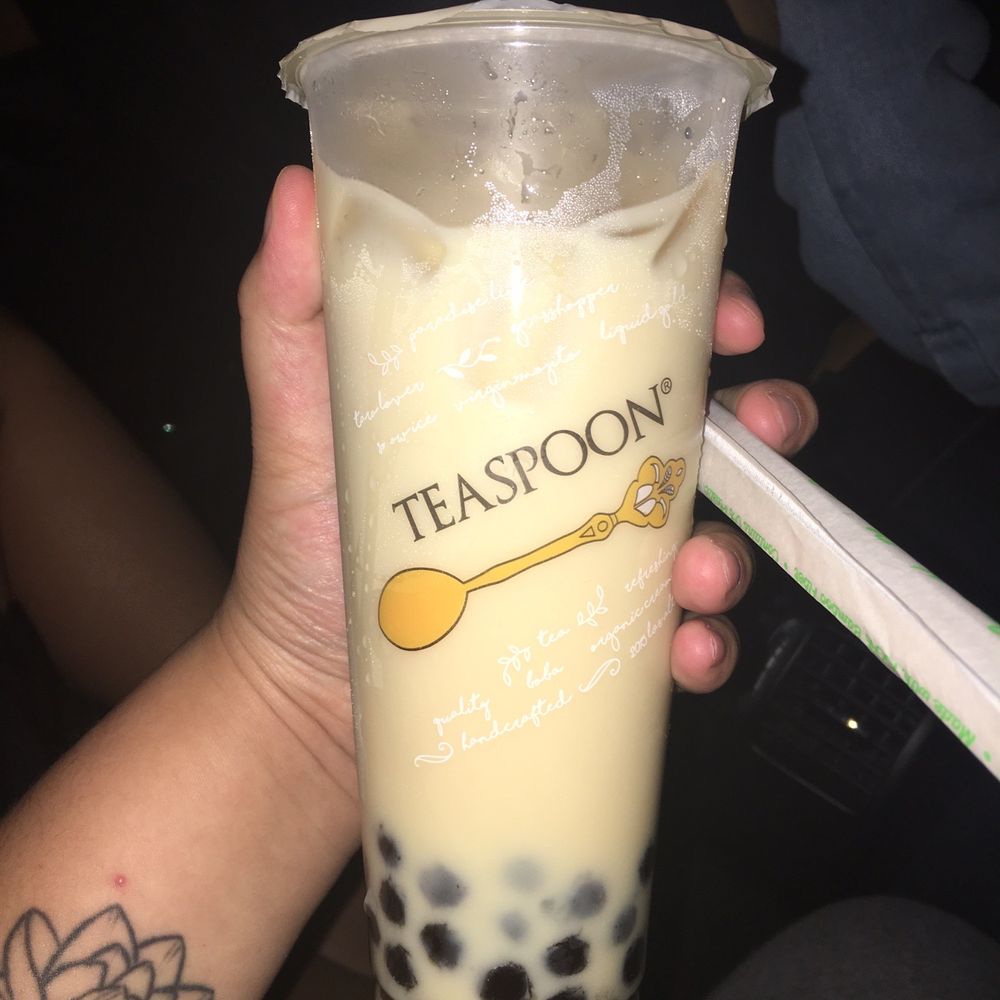 Teaspoon - Liquid Gold w/ Boba - Desserts Near Me - San Francisco, California Teaspoon - Liquid Gold w/ Boba - Desserts Near Me - San Francisco, California