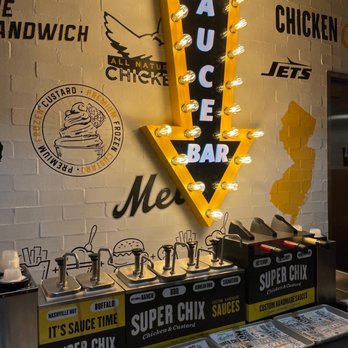 Super Chix - Sauce station - Chicken Shop Near Me - East Hanover, New Jersey Super Chix - Sauce station - Chicken Shop Near Me - East Hanover, New Jersey