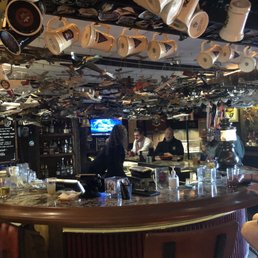 Inside the bar Inside the bar