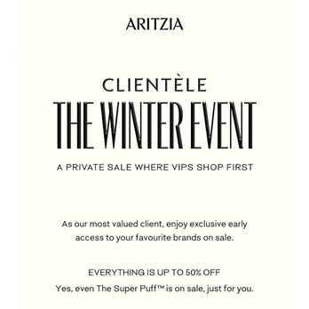 Aritzia - Take advantage of Clientèle! - Accessories Near Me - Burnaby, British Columbia