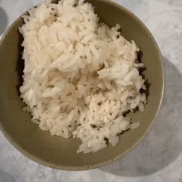 Steamed rice Steamed rice