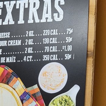 Northgate Market - Menu. Some of the extras. - Grocery Near Me - San Diego, California