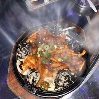 DGM Soju Bar - Pork and Octopus Stir-fry - Korean Near Me - Los Angeles, California DGM Soju Bar - Pork and Octopus Stir-fry - Korean Near Me - Los Angeles, California