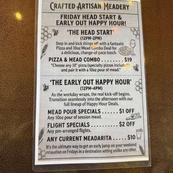 Crafted Artisan Meadery - Meaderies Near Me - Mogadore, Ohio