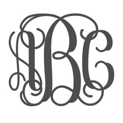 ABC Monograms