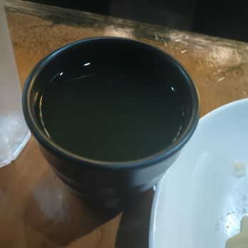 Volcano Steak & Sushi - Lukewarm green tea :-( - Sushi Bars Near Me - Kennesaw, Georgia