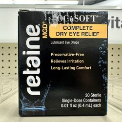 Walgreens - Retaine MGD OcuSoft lubricant eye drops Doctor recommended