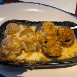 Seafood-stuffed Mushrooms