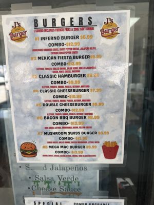 Menu photo 2 J's Casa Burger River Oaks, TX Menu photo 2 J's Casa Burger River Oaks, TX