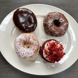 Glaze Donuts - Boston cream, cronut, strawberry shortcake, and red velvet.  I forget to take picture for the other two...