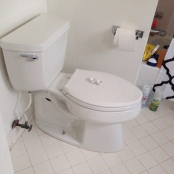 Howard Plumbing - The new Koehler classic high line toilet. Installed and flushes great! - Plumbing Near Me - Annapolis, Maryland