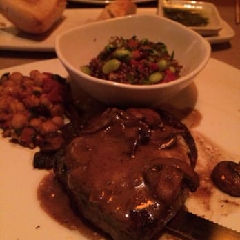 Bonefish Grill - Fontina chop with chickpeas and lemon-kissed quinoa. - Seafood Near Me - Savannah, Georgia
