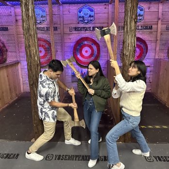 Yosemite Axe - Big Bear - Axe Throwing Near Me - Big Bear Lake, California Yosemite Axe - Big Bear - Axe Throwing Near Me - Big Bear Lake, California