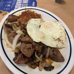 Sirloin Tips n Eggs - Delicious (my fav at IHOP)
