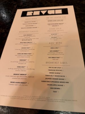 Menu photo 2 REVUE Austin, TX Menu photo 2 REVUE Austin, TX