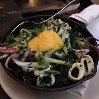 AOC - Grilled calamari, the rice is too salty, not worth to try - Cocktail Bars Near Me - Los Angeles, California AOC - Grilled calamari, the rice is too salty, not worth to try - Cocktail Bars Near Me - Los Angeles, California