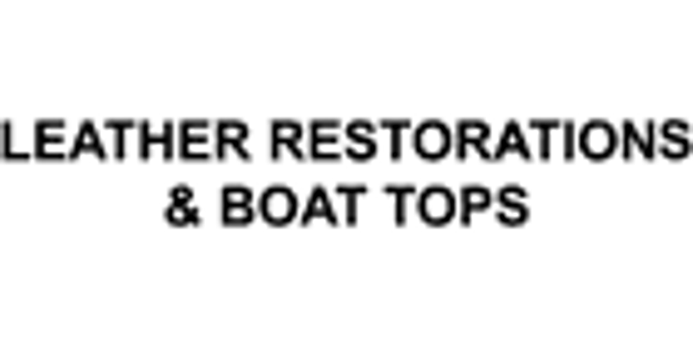 LEATHER RESTORATIONS AND BOAT TOPS Updated July 2024 Hampton