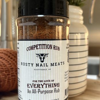 Rusty Nail Meats - The bomb of all seasonings...delicious on everything - Meat Shops Near Me - Scottsdale, Arizona Rusty Nail Meats - The bomb of all seasonings...delicious on everything - Meat Shops Near Me - Scottsdale, Arizona