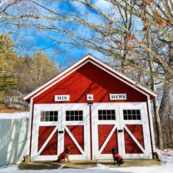 His & Hers Farm - Guest House Greeters, Jameson and Malibu - His & Hers Farm