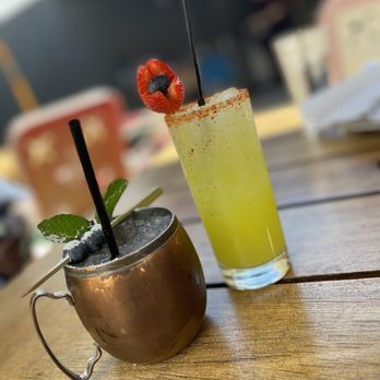 Ida Claire - Demogorgon and blueberry mule - Southern Near Me - Addison, Texas