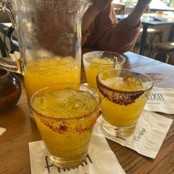 Panxa Cocina - Mango Margarita Pitcher - Cocktail Bars Near Me - Long Beach, California