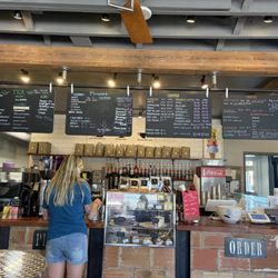 Menu and counter