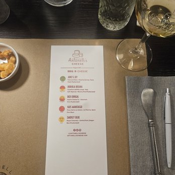 Antonelli's Cheese - Menu - Cheese Tasting Classes Near Me - Austin, Texas