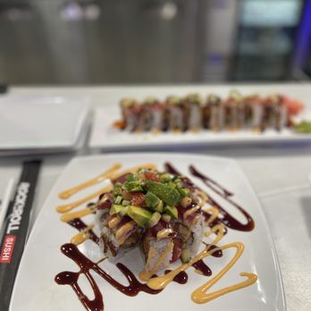 Rock N Roll Sushi - Punch rock roll (insanely good) - Sushi Bars Near Me - Cypress, Texas Rock N Roll Sushi - Punch rock roll (insanely good) - Sushi Bars Near Me - Cypress, Texas
