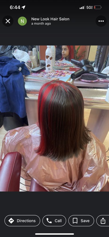 New Look Hair Salon Logo