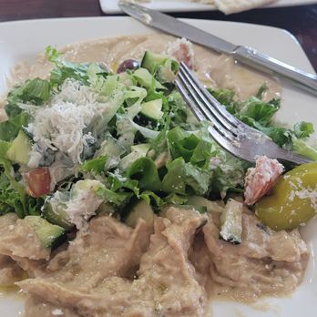 Mawadda Cafe - This was eggplant, babaganish, hummus, salad, pita bread. Delish! - Middle Eastern Near Me - Seattle, Washington Mawadda Cafe - This was eggplant, babaganish, hummus, salad, pita bread. Delish! - Middle Eastern Near Me - Seattle, Washington