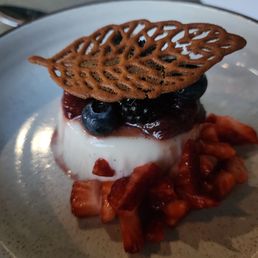 Honey Lavender Panna Cotta