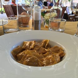 Apricale da Delio - Ravioli di coniglio: rabbit ravioli.