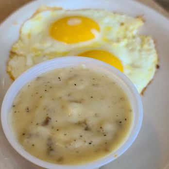 Kristof's Kafe - Side of sausage gravy and eggs - American Near Me - Davie, Florida