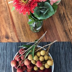 Soriya Food Market - Produce is always fresh! (Lychees, longans and rambutans)