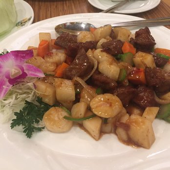 Koi Palace - Beef tenderloin scallop and chesnuts - Dim Sum Near Me - Milpitas, California