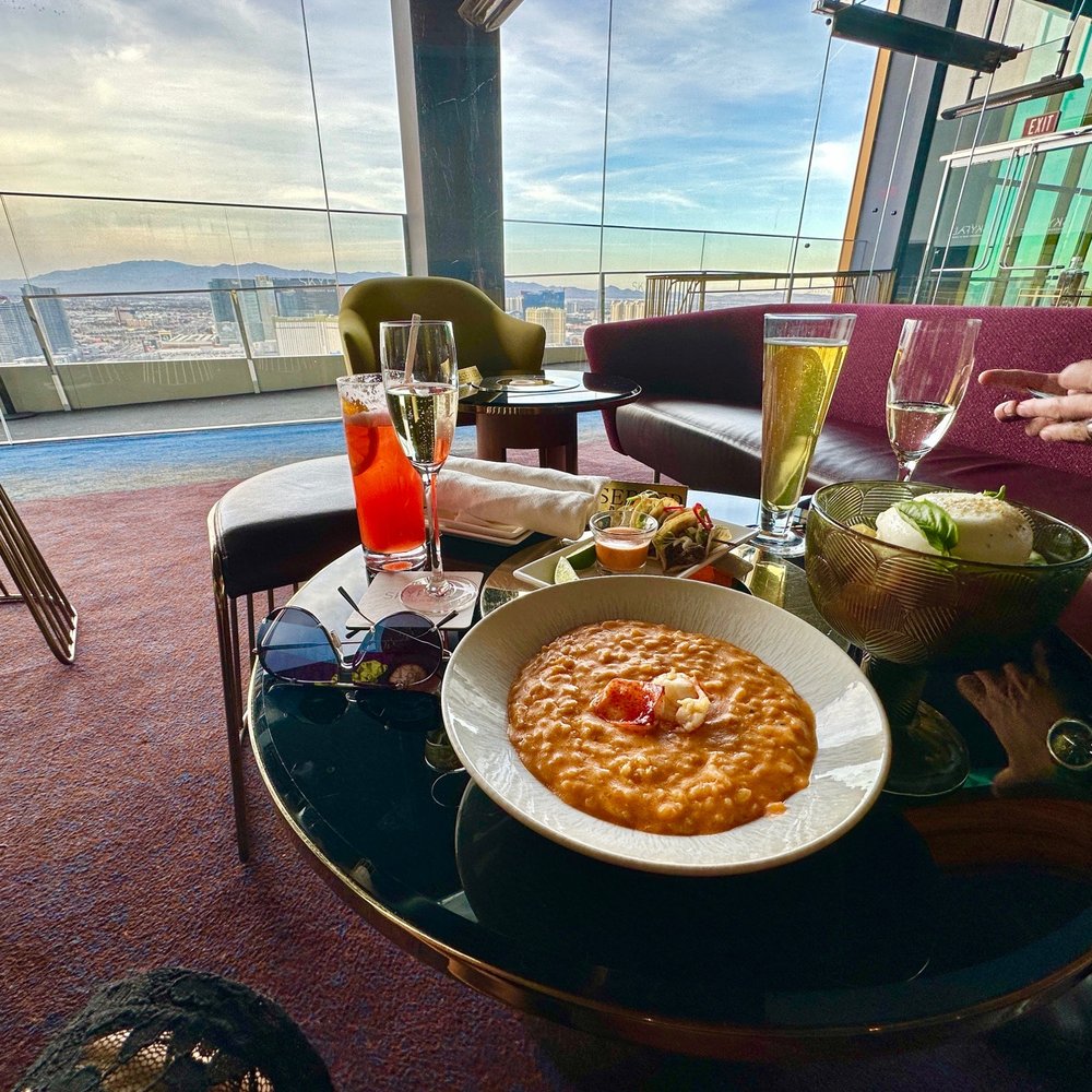 Skyfall Panoramic Bar & Lounge - Yummy risotto - Cocktail Bars Near Me - Las Vegas, Nevada Skyfall Panoramic Bar & Lounge - Yummy risotto - Cocktail Bars Near Me - Las Vegas, Nevada