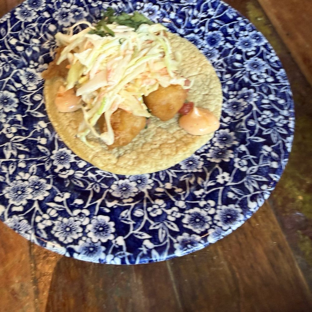 Baja fish taco