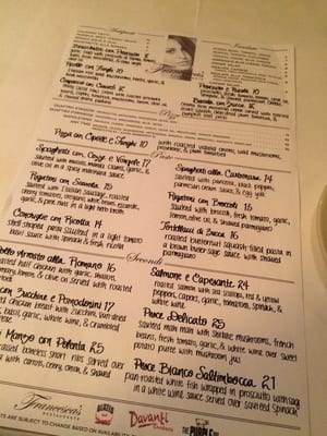 Menu photo 6 Francesca's on 95th Oak Lawn, IL