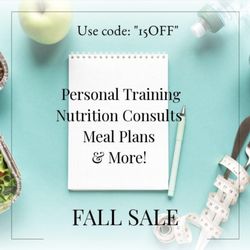 Anna Bailey Nutrition Consulting - Check out our fall sale! Shoot us an email at annabaileynutritionconsulting@gmail.com for more information.