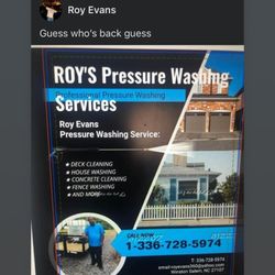Roy’s Pressure Washing Service