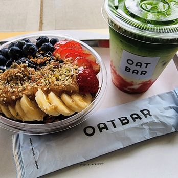 Oatbar - The Original & strawberry matcha (9/15/26) - Juice Bars & Smoothies Near Me - Seattle, Washington