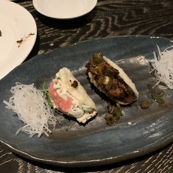 Nobu Chicago - Crab and waygu tacos - Japanese Near Me - Chicago, Illinois