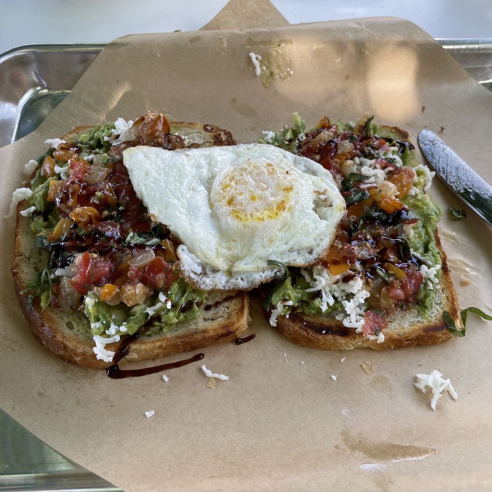 Cafe Stella - Avocado toast. With egg over easy. - Italian Near Me - Flagstaff, Arizona